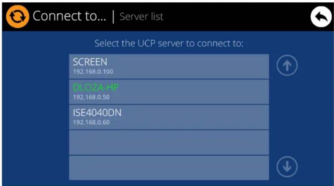 Ecler PAGENETDN - CONNEXION À UN SERVEUR UCP - 3