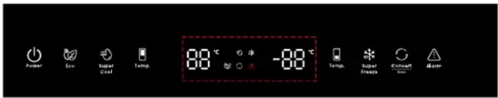 HISENSE RB3B250SEWE1 - Controles de la Pantalla - 2