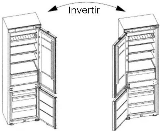 HISENSE RB3B250SEWE1 - Inversión de la puerta - 1