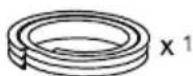 HISENSE RB3B250SEWE1 - ELENCO DELLE PARTI (pacchetto accessori) - 8