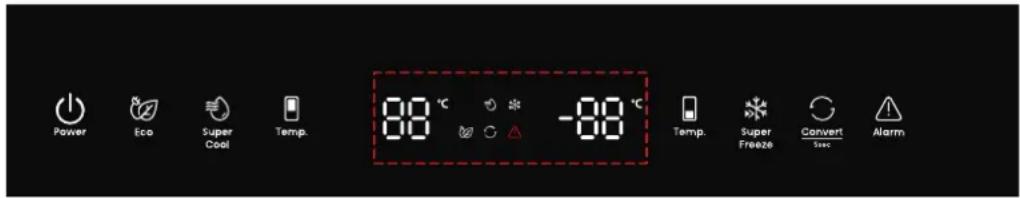HISENSE RB3B250SEWE1 - Display Controls - 2