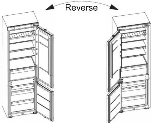 HISENSE RB3B250SEWE1 - Reverse the door - 1
