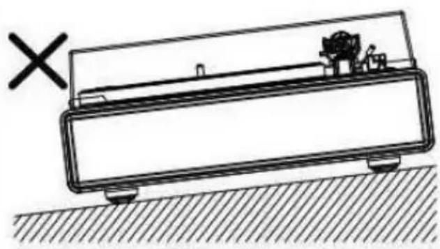 LENCO LS-570 - VOORZICHTIG: - 1
