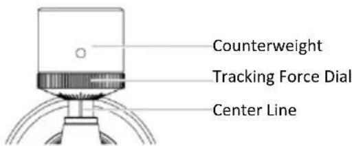 LENCO LS-570 - Cartridge Tracking Force Adjustment - 2