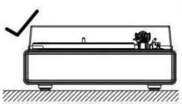LENCO LS-570 - Installation du tourne-disque - 1