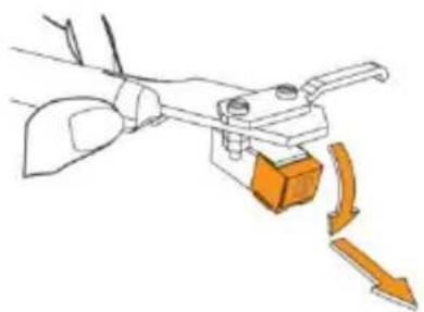 LENCO LS-570 - Entfernen der Tonnadel - 1