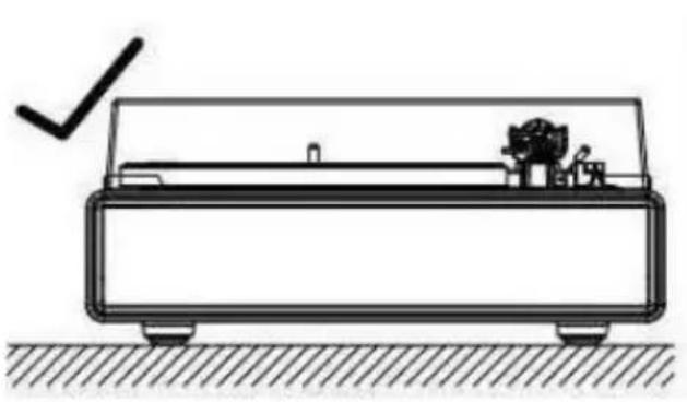 LENCO LS-570 - Levysoittimen asennus - 1