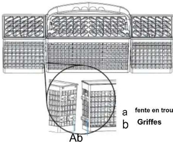 FRIGIDAIRE FDHP4336AS - PANIER À COUVERTS EN TROIS PARTIES - 1