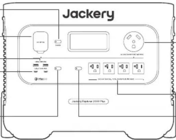 Jackery Explorer 2000 Plus - Aspecto del producto - 1
