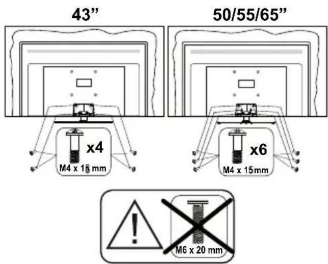 PANASONIC TB-65W63AE8 - Samling af soklen - 2