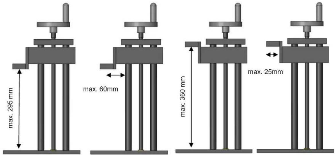 SAUTER TVL-XL - Données techniques du banc d'essai manuel - 1