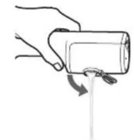 PANASONIC EW-DJ66 - Pentru a menține aparatul curat, vărsați apa rămasă după fiecare utilizare. - 1