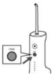 PANASONIC EW-DJ66 - Tryck på nivåbrytaren och välj vattentrycksnivå. - 1