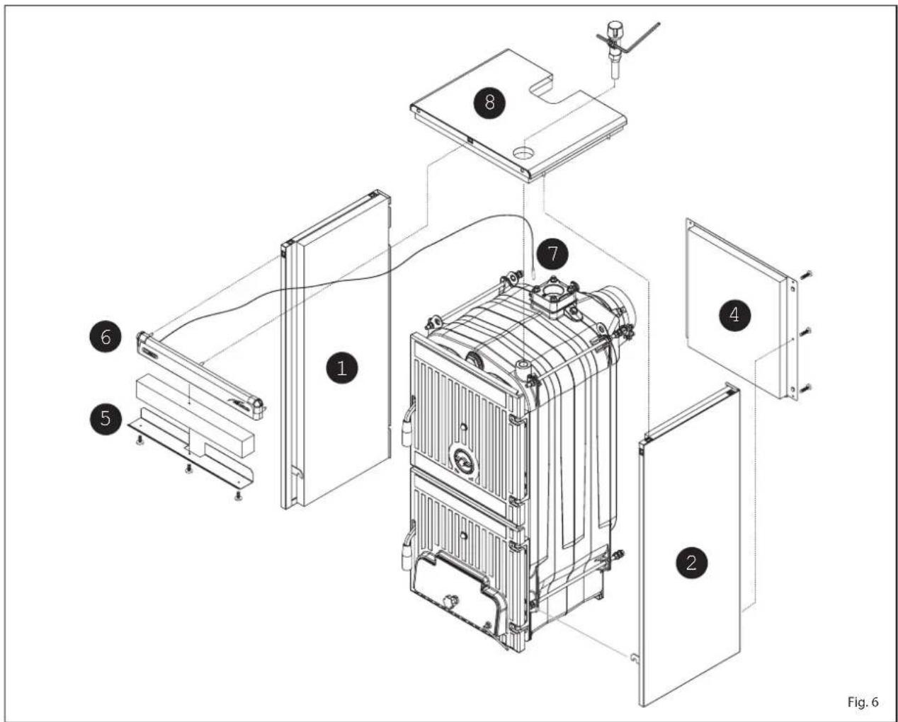 SIME SOLIDA EV - MONTAGEM DA COBERTURA (fig. 6) - 2