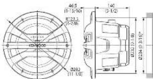KENWOOD Excelon XM1041BL - [Appareil de contrôle] - 1