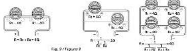 KENWOOD Excelon XM1041WL - Ne pas exceeder I'impedance a laquelle le fonctionnement de I'amplificateur est faconse. - 1