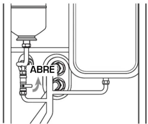 SIME Aqua INOX - Enchimento da instalação (fig. 4) - 1