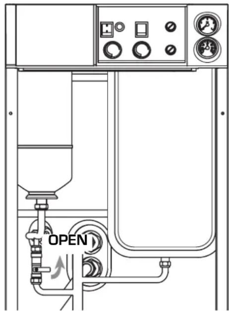 SIME Aqua INOX - System filling (fig. 4) - 1