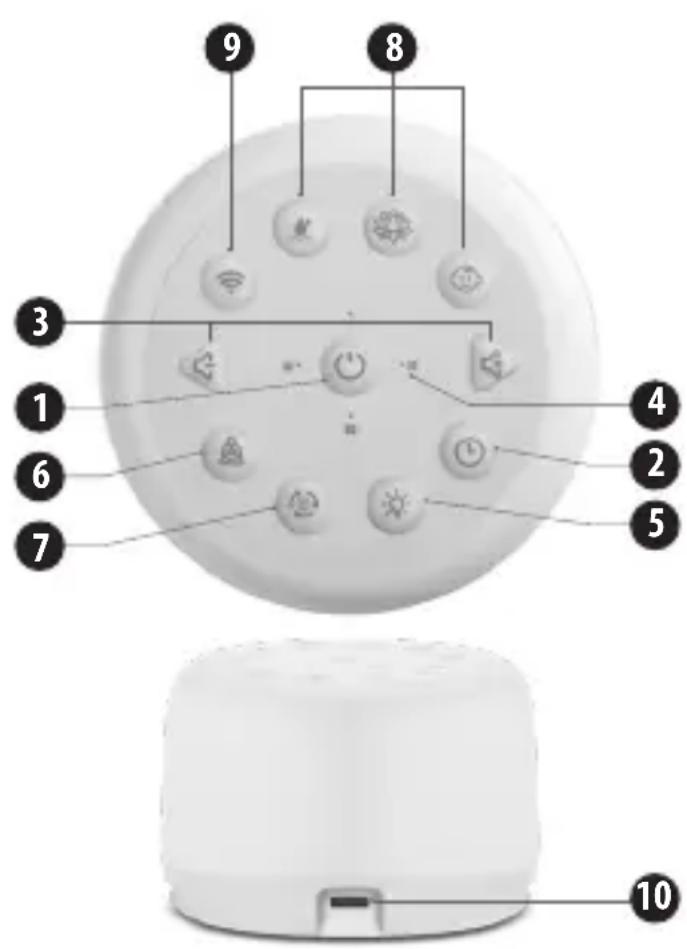 HOMEDICS SoundSleep Aura SS-2700WH - 1
