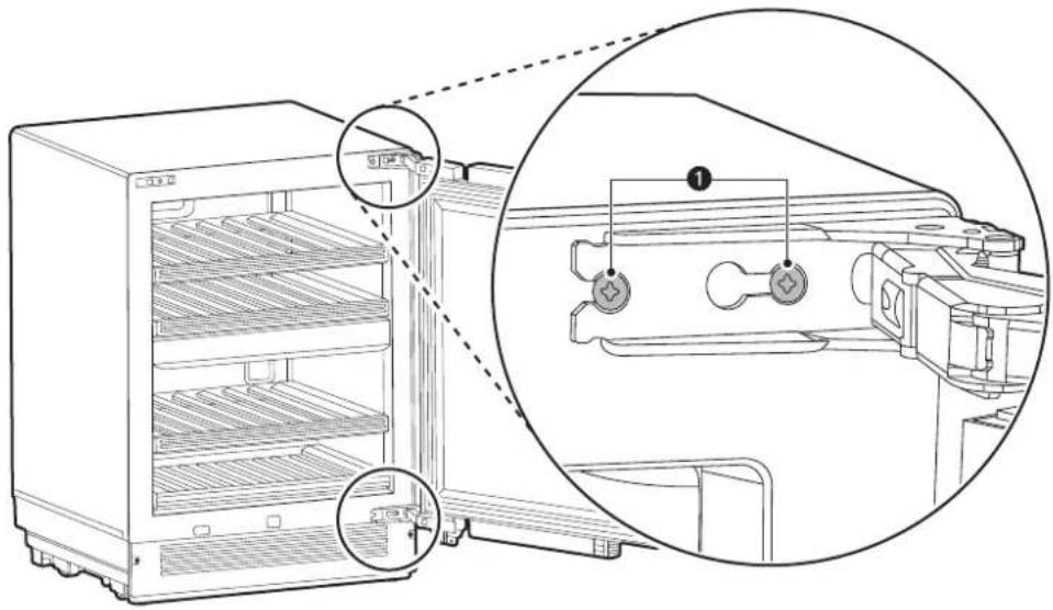 SIGNATURE SKSUD2402P - Reversing the Door - 1