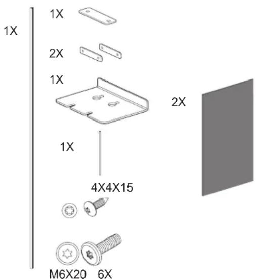 SIGNATURE SKSCF3001P - FLUSH INSTALLATION CLEARANCES - 2