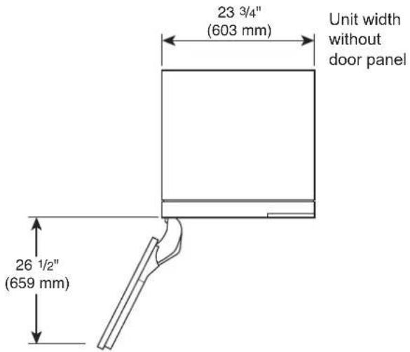 SIGNATURE SKSCF3001P - 18" Freezer / Wine Column - 8