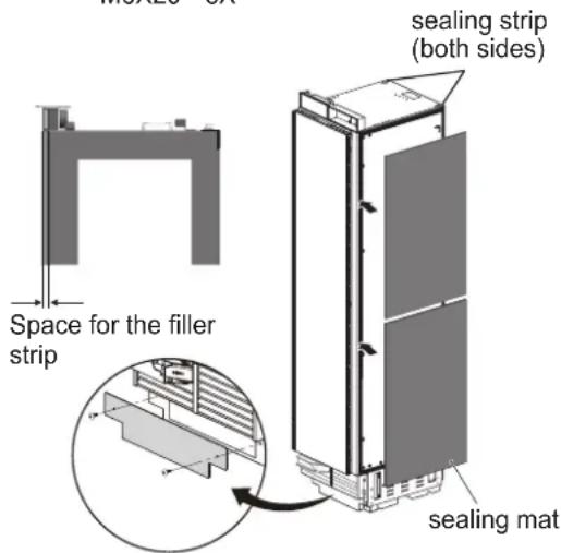 SIGNATURE SKSCF3001P - FLUSH INSTALLATION CLEARANCES - 3