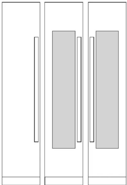 SIGNATURE SKSCF3001P - ACCESSOIRES EN OPTION – INSTALLATION ENCASTRÉE OU PROÉMINENTE - 1