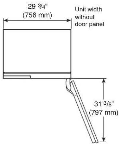 SIGNATURE SKSCF3001P - 30" Freezer / Refrigerator Column - 4
