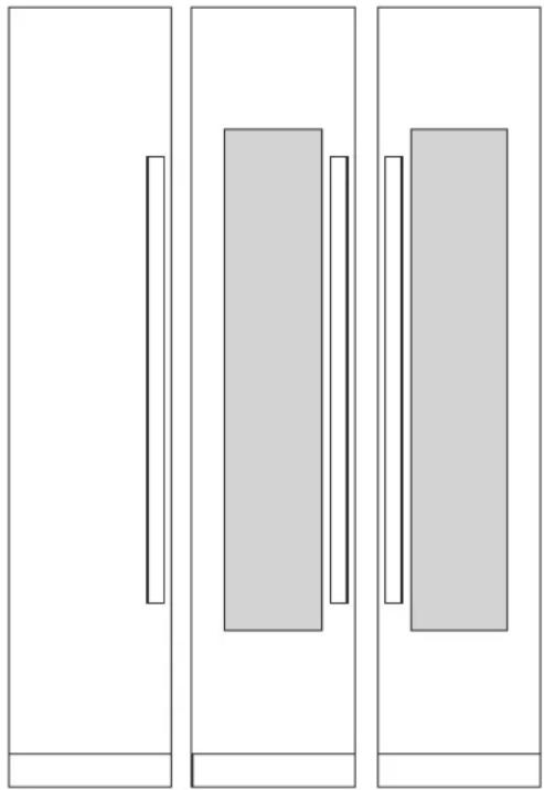 SIGNATURE SKSCF3001P - ACCESSOIRES EN OPTION – INSTALLATION ENCASTRÉE OU PROÉMINENTE - 1