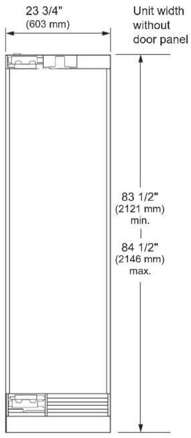 SIGNATURE SKSCF3001P - 18" Freezer / Wine Column - 5