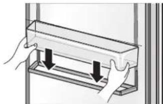 SIGNATURE SKSCR3001P - Detaching/Assembling the Door Bins - 2