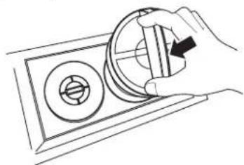 SIGNATURE SKSCR3001P - Remplacez-le par un nouveau filtre à eau. - 1