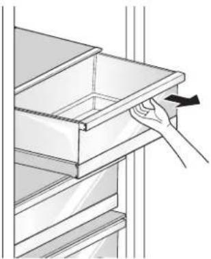 SIGNATURE SKSCR2401P - Removing the Drawer - 1
