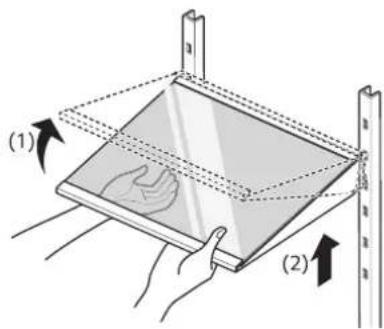 SIGNATURE SKSCF2401P - Detaching the Shelf - 1