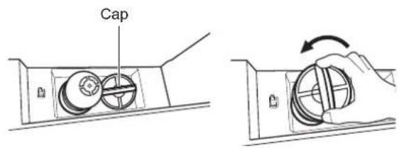 SIGNATURE SKSCF2401P - Remove the old water filter. - 2