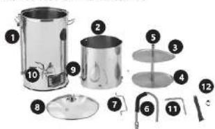 Royal Catering RCBM-30CF - SICUREZZA SUL LAVORO - 1