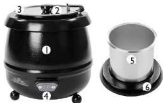 Royal Catering RCST-9400D - Composizione RCST-9400D - 1