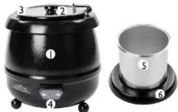 Royal Catering RCST-9400D - Assembly - RCST-9400D - 1