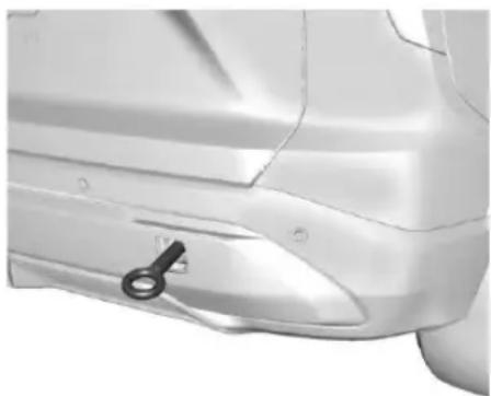 GMC Terrain (2025) - Œillet de remorquage arrière - 2