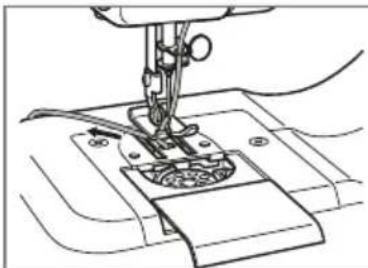 Prixton P115 - THREADING THE SEWING MACHINE - 8