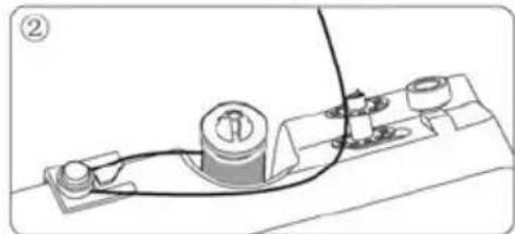Prixton P115 - Enrouler une bobine : - 2