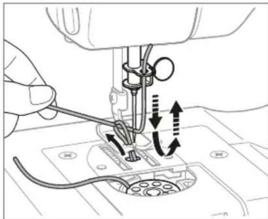 Prixton P115 - Drawing bobbin thread - 1