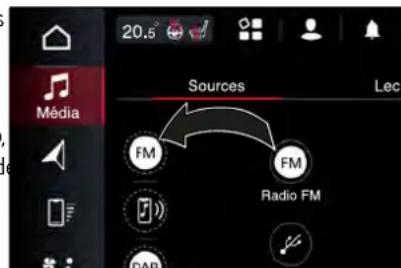 ALFA ROMEO Tonale (2025) - MENU « SOURCES » - 1