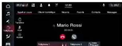 ALFA ROMEO Tonale (2025) - ENREGISTREMENT D'UN DISPOSITIF AUDIO Bluetooth® - 1