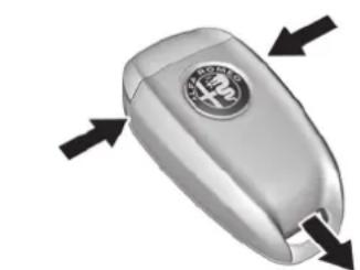 ALFA ROMEO Tonale (2025) - REEMPLACEMENT DE LA PILE DE LA CLÉ ÉLECTRONIQUE - 2