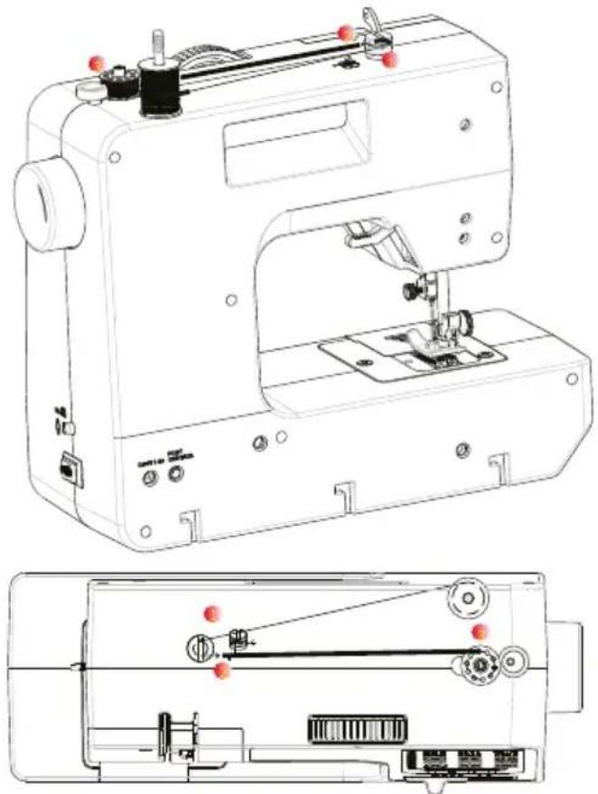 Prixton P125 - 4-Step buttonhole sewing process - 2