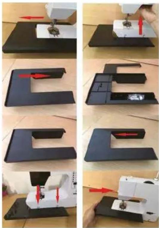 Prixton P125 - Hoe de accessoirebox te verwijderen en installeren - 1