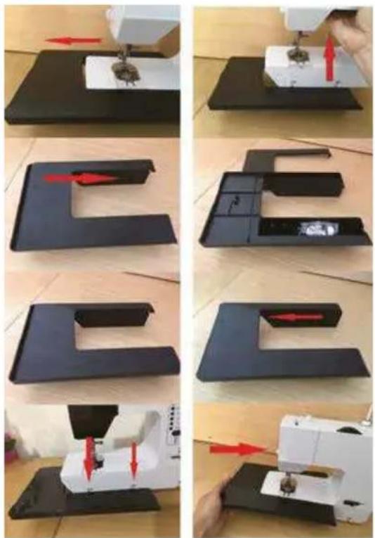 Prixton P125 - How to remove and install the accessory box - 1