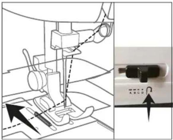 Prixton P125 - Achteruit naaien - 6